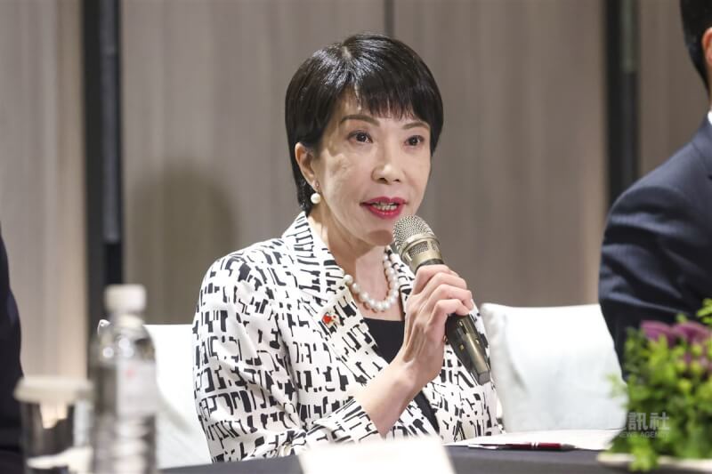 日本首相高市早苗。（中央社档案照片）