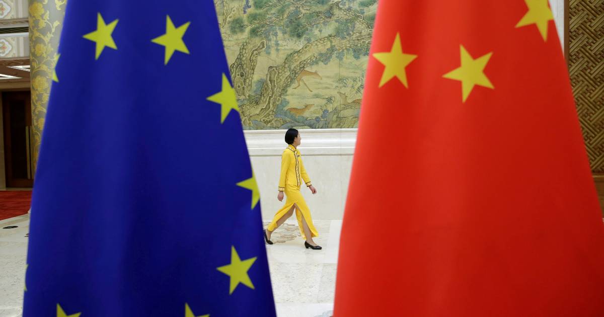 欧盟与中国据报就有序再平衡设立高级别工作组。(路透图片)