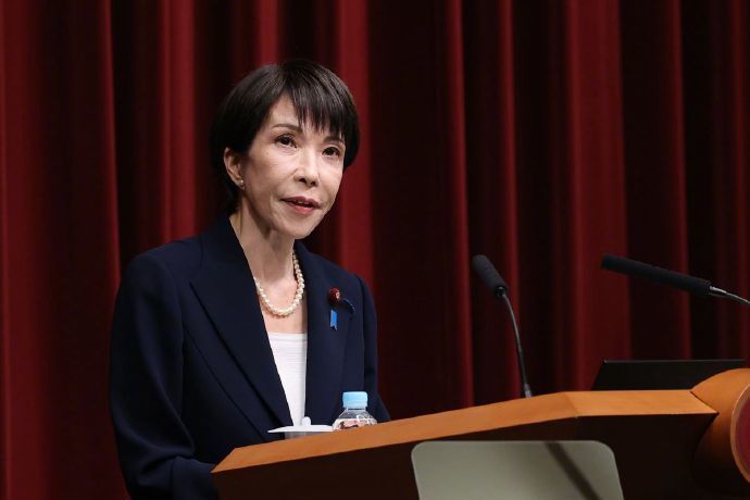 高市早苗资料图 图源:参考消息