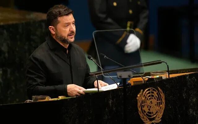 Zelensky, at UN, urges leaders to keep choking Russia's revenues and ...