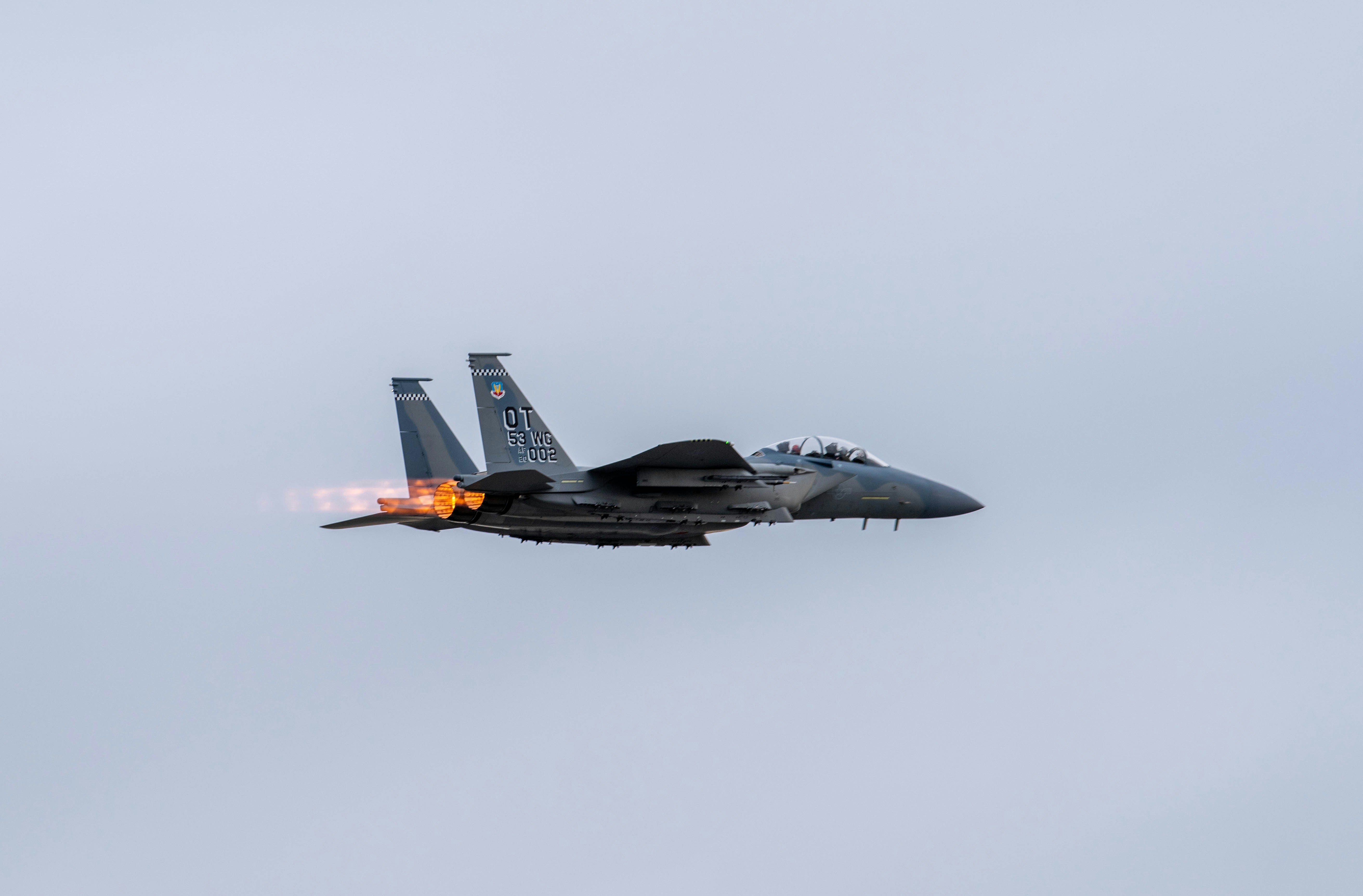 美国空军F-15EX「鹰II」战机。(美国空军官网)