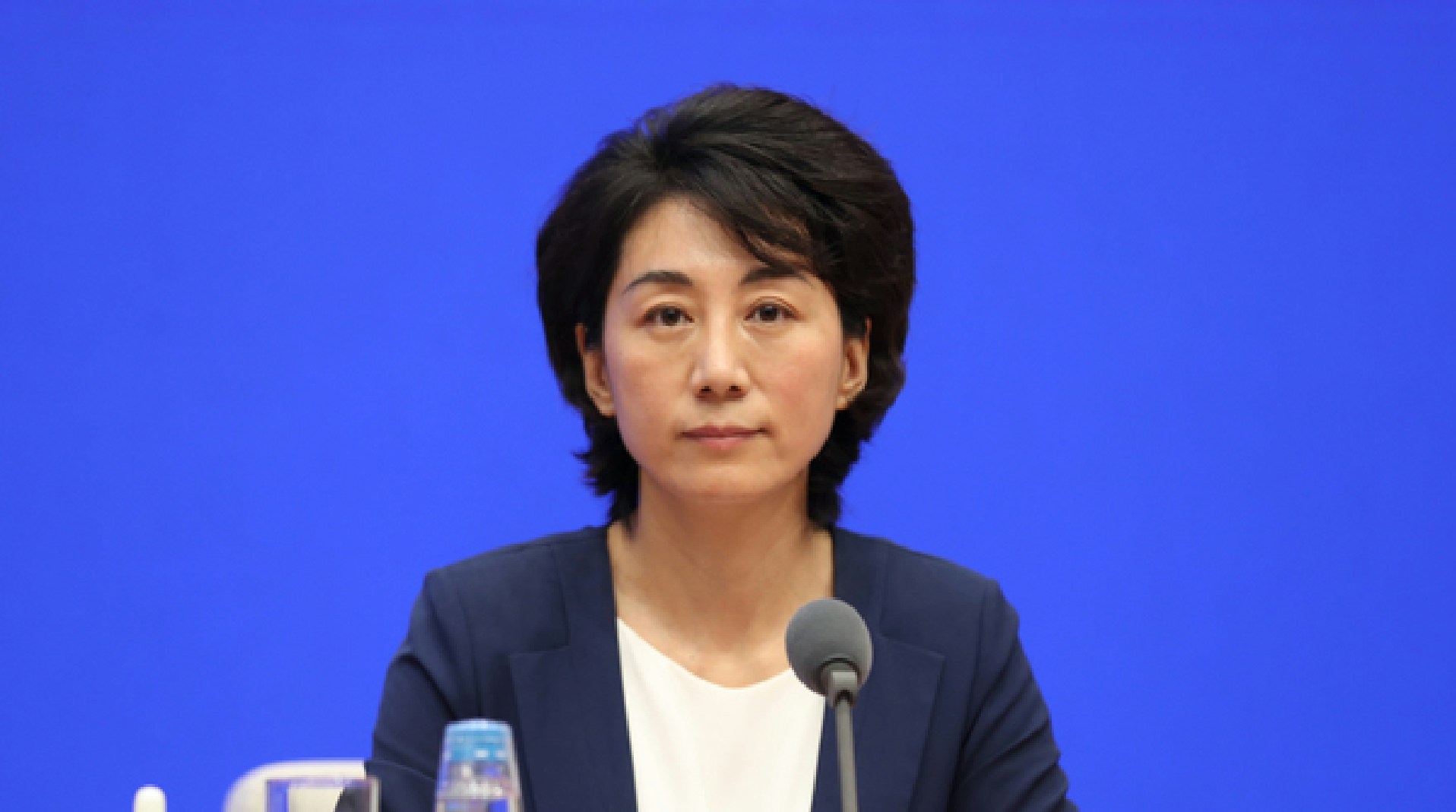2021年6月8日,图为中国国家卫生健康委妇幼健康司司长宋莉。(网络图片)