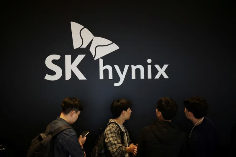 南韩记忆体晶片大厂SK海力士决定取消旗下美国子公司IPO计划。（路透社）