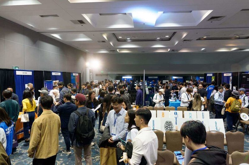 Taiwan Career Day矽谷就业博览会美国时间26日举行，吸引大批人潮。（主办单位提供）中央社　115年9月28日