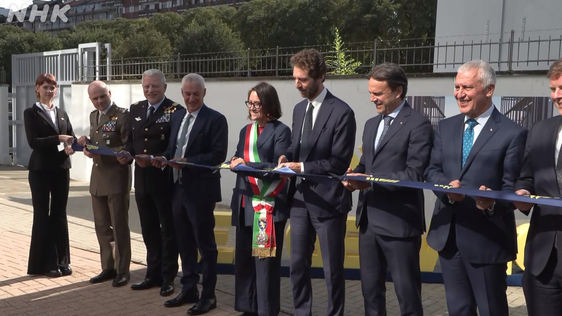 Japan-UK-Italy fighter jet project opens facility in Turin