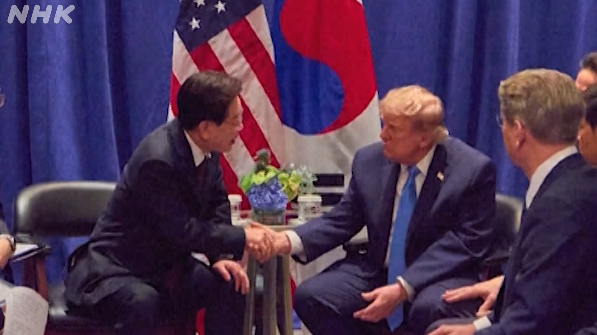 Trump, Lee discuss North Korea talks