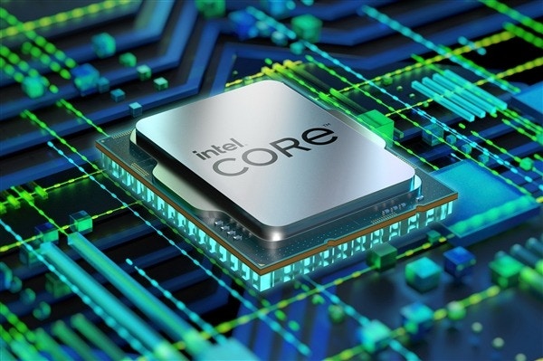 一块Intel CPU芯片(快科技提供)