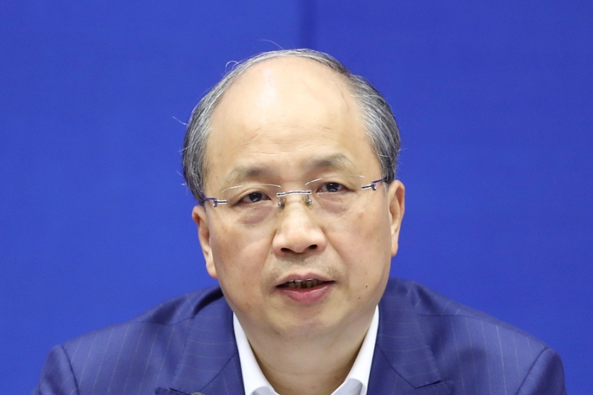 资料图：易会满。图：视觉中国
