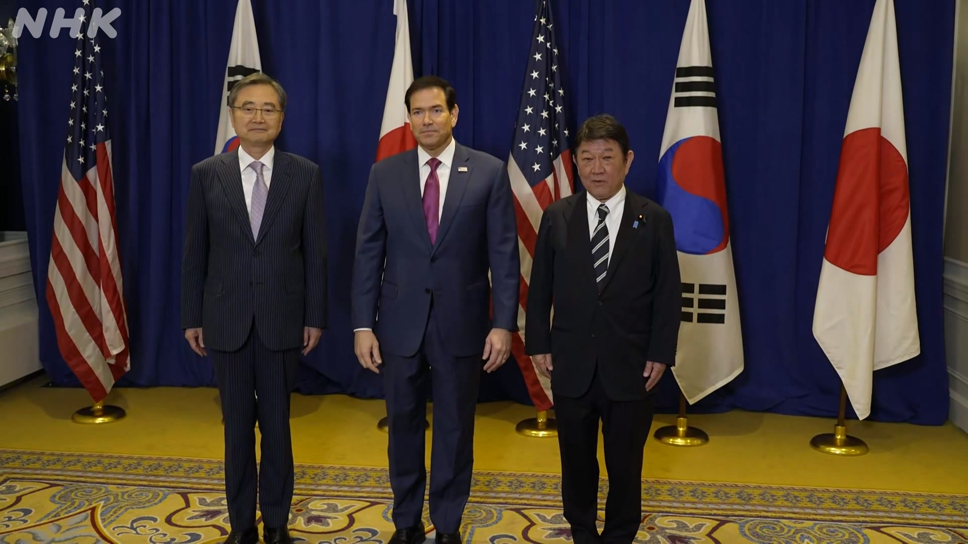 Japan, US, S.Korea discuss N.Korea nuclear issues