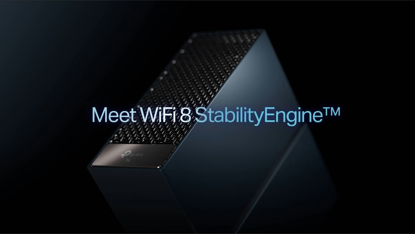 该产品核心亮点是TP-Link自研的Wi-Fi 8 StabilityEngine技术,重点提升中远距离吞吐稳定性以及干扰环境下的连接一致性。(TP-Link)
