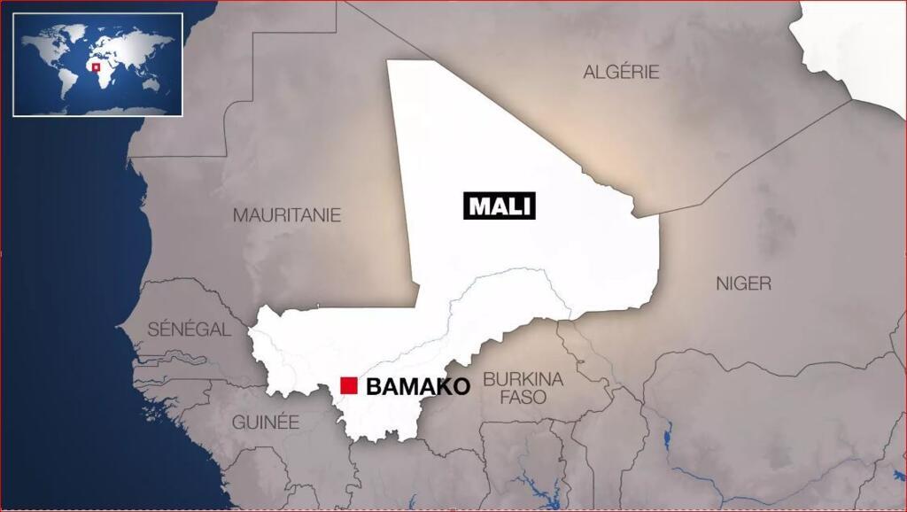 存档地图 / 非洲：马里及其首都巴马科。
FMM Studio / Afrique : le Mali et sa capitale Bamako.
