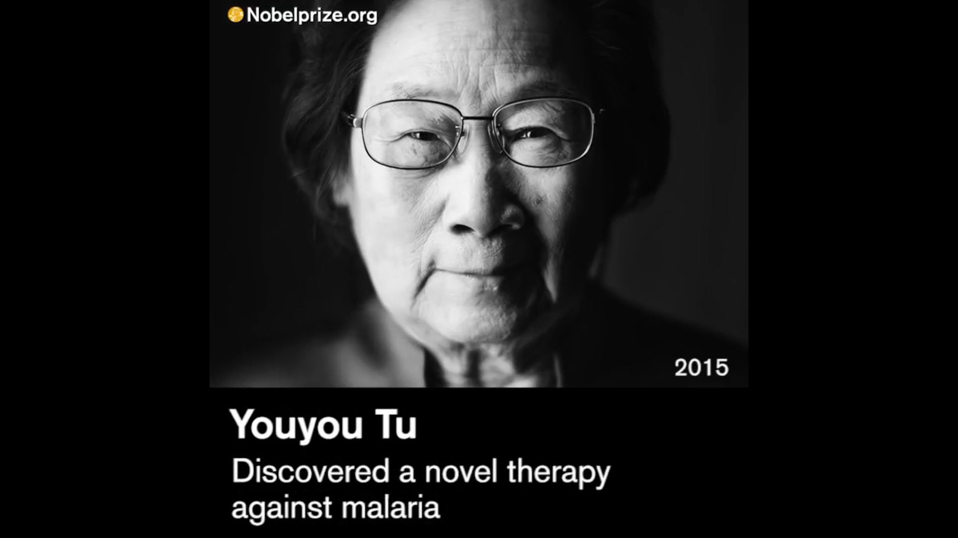 诺贝尔奖历年女性得主。（YouTube@Nobel Prize）
