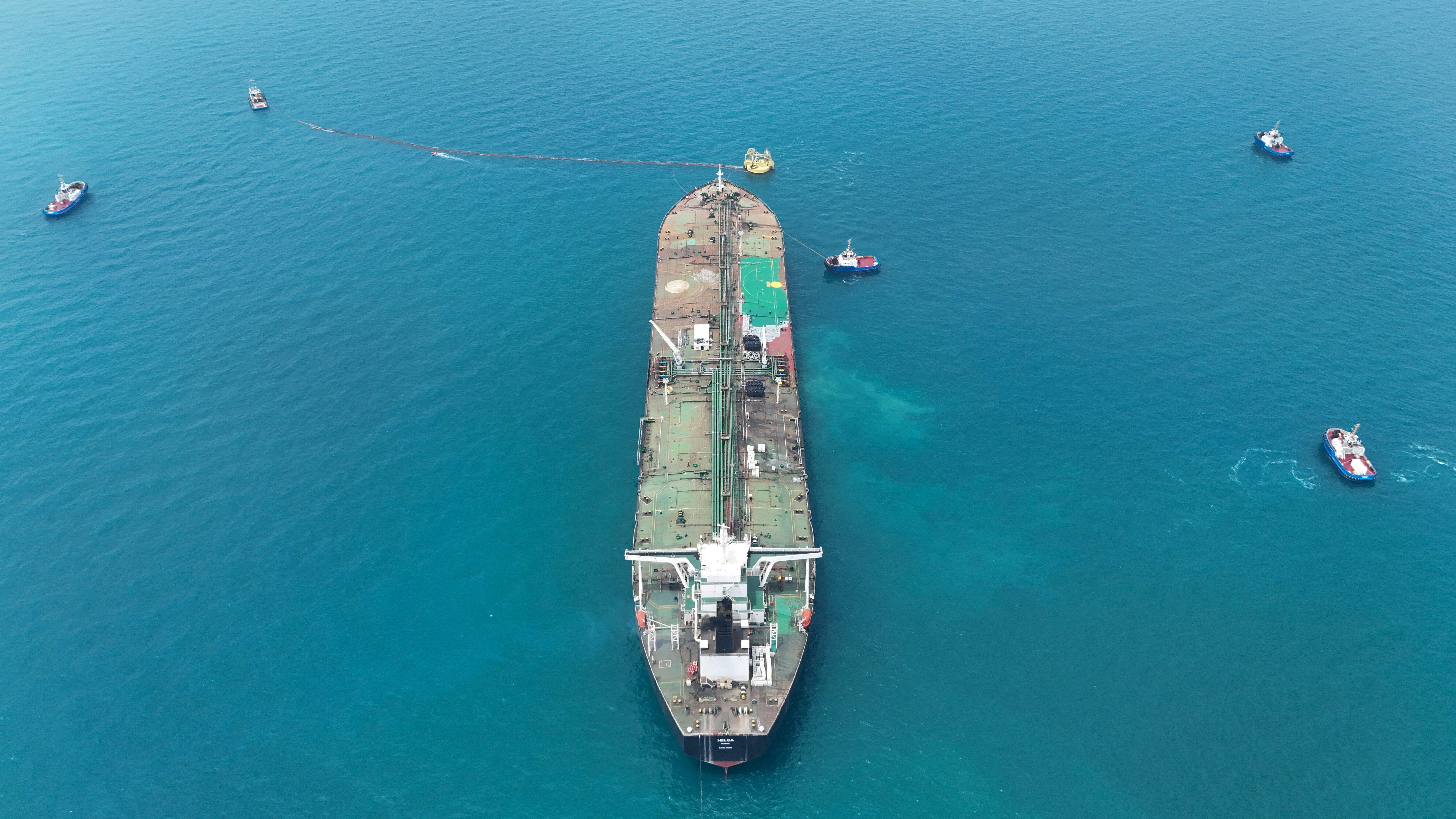 IMF表示,中东及中亚地区受到霍尔木兹海峡(Strait of Hormuz)的航运受到战争干扰而令GDP出现收缩。(Reuters)
