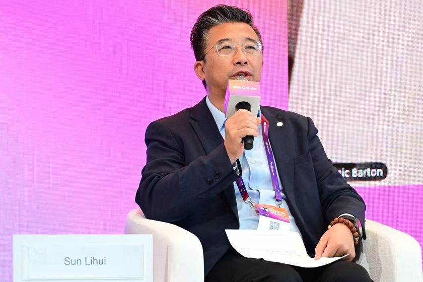 浙江华友钴业股份有限公司集团副总裁、首席可持续发展官孙立会。