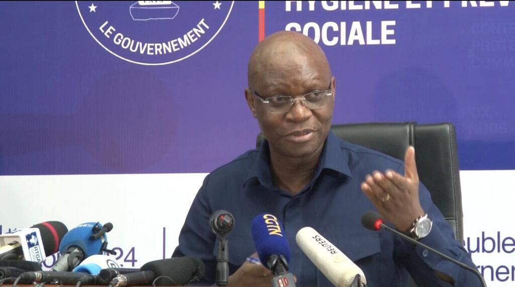 Samuel-Roger Kamba, ministre congolais de la Santé en août 2024.