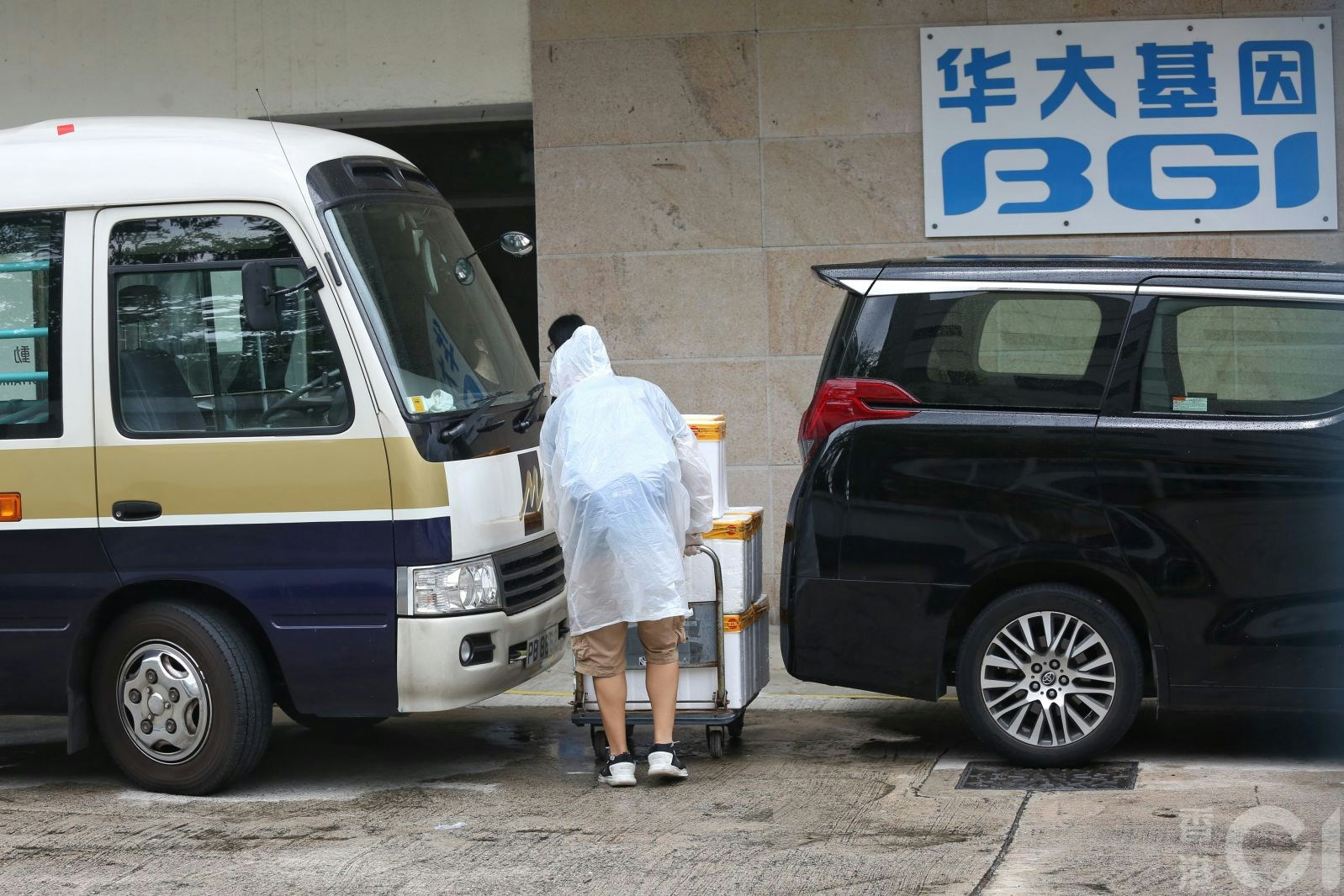2020年8月4日，华大基因在大埔工业邨设有实验室。（张浩维摄）