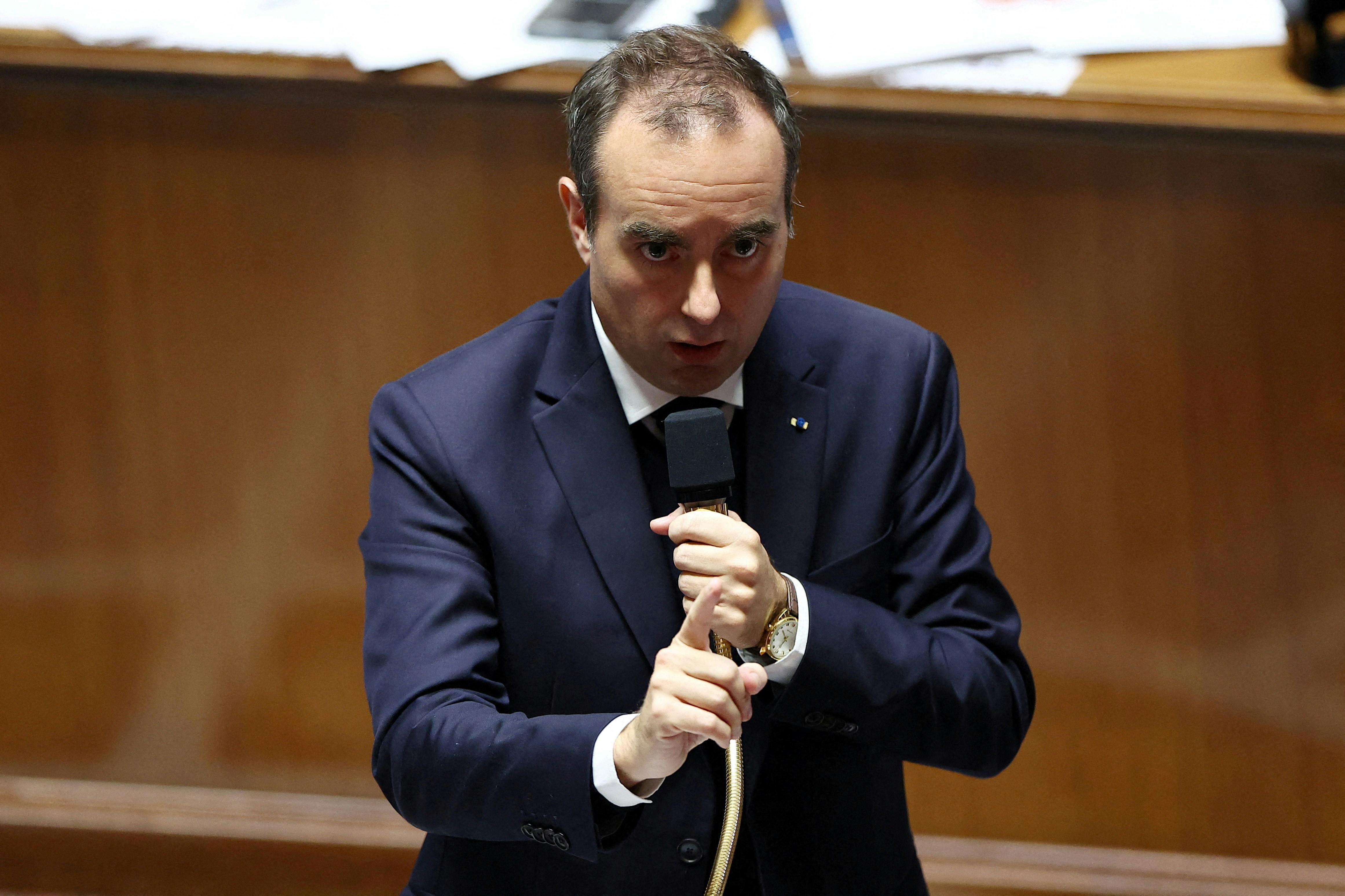 法国总理勒科尔尼(Sebastien Lecornu)周一表明,必要时将宣布国家进入紧急状态。(Reuters)