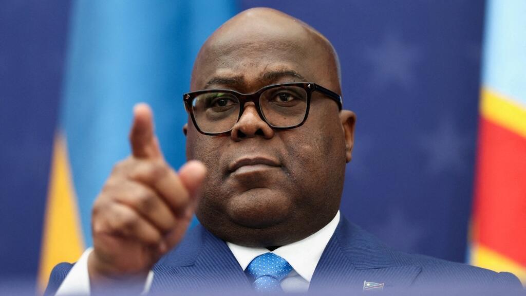 Le président congolais Félix Tshisekedi (ici le 4 décembre 2025 à Washington) s'est exprimé face à la Nation, lundi 8 décembre 2025.